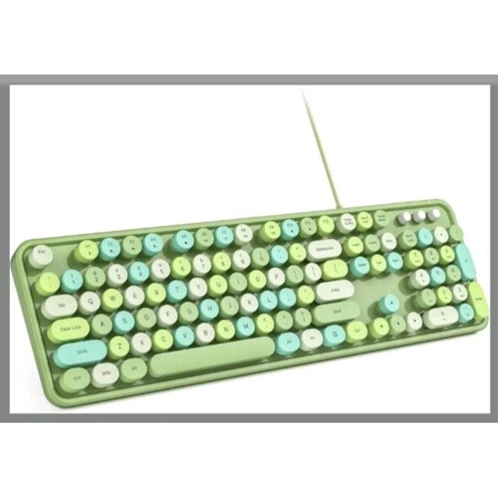Retro Wired keyboard SK-623- Tested working